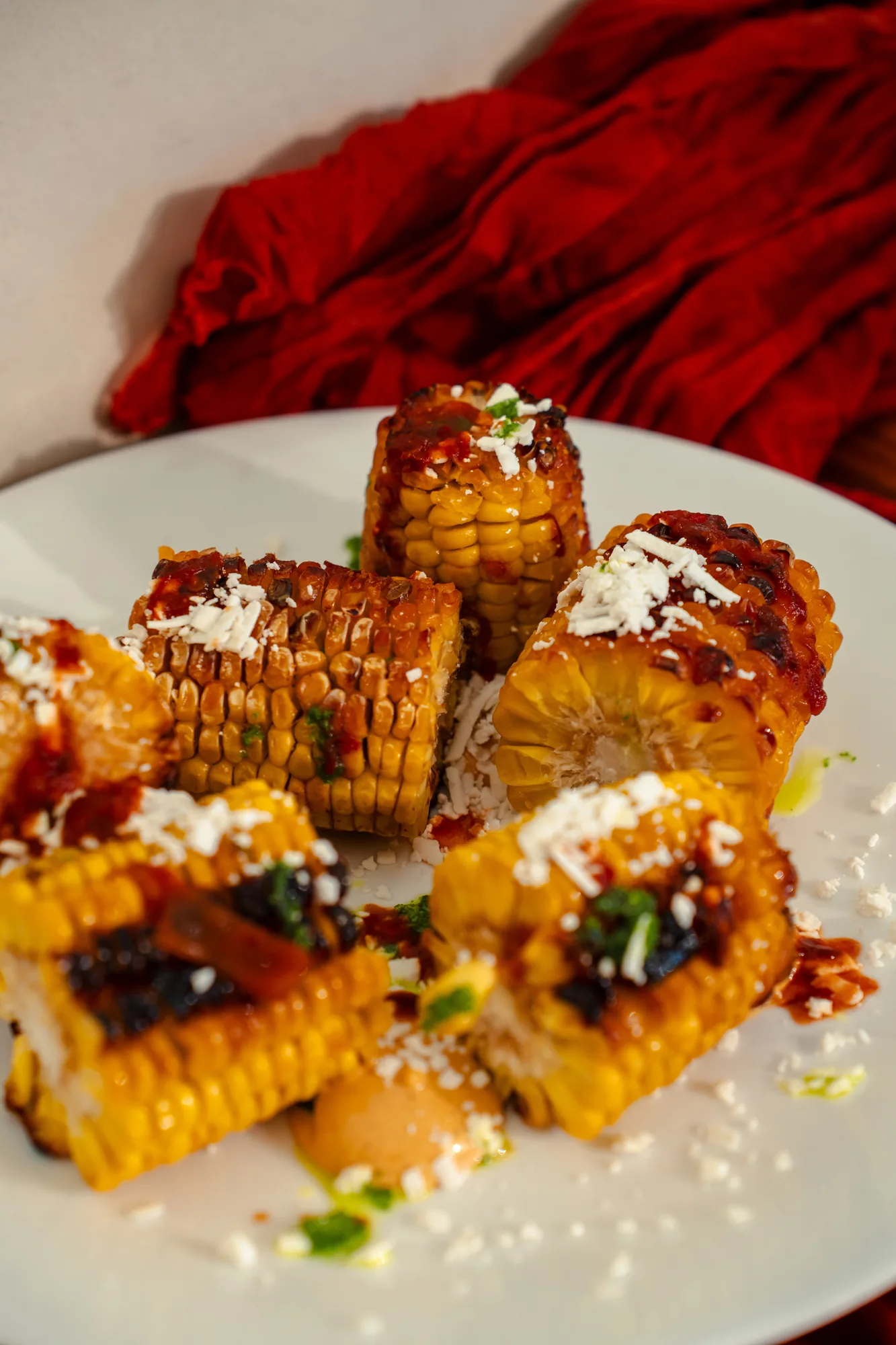 Grilled corn